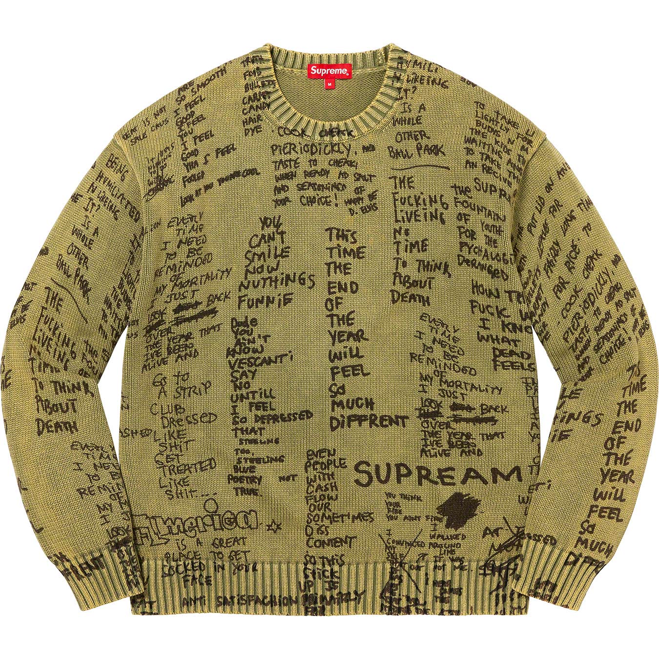 Gonz Poems Sweater - spring summer 2023 - Supreme