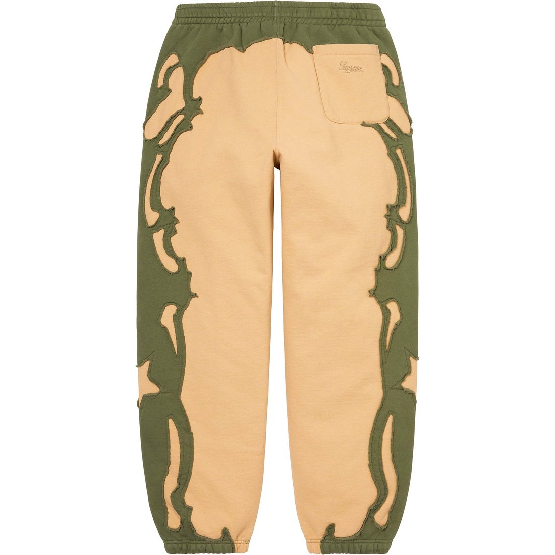 Details on Western Cut Out Sweatpant Dark Tan from spring summer
                                                    2023 (Price is $168)