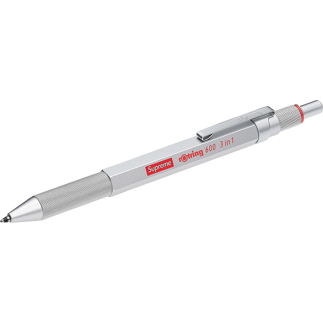 Details on Supreme rOtring 600 3-in-1 Silver from spring summer
                                                    2023 (Price is $58)