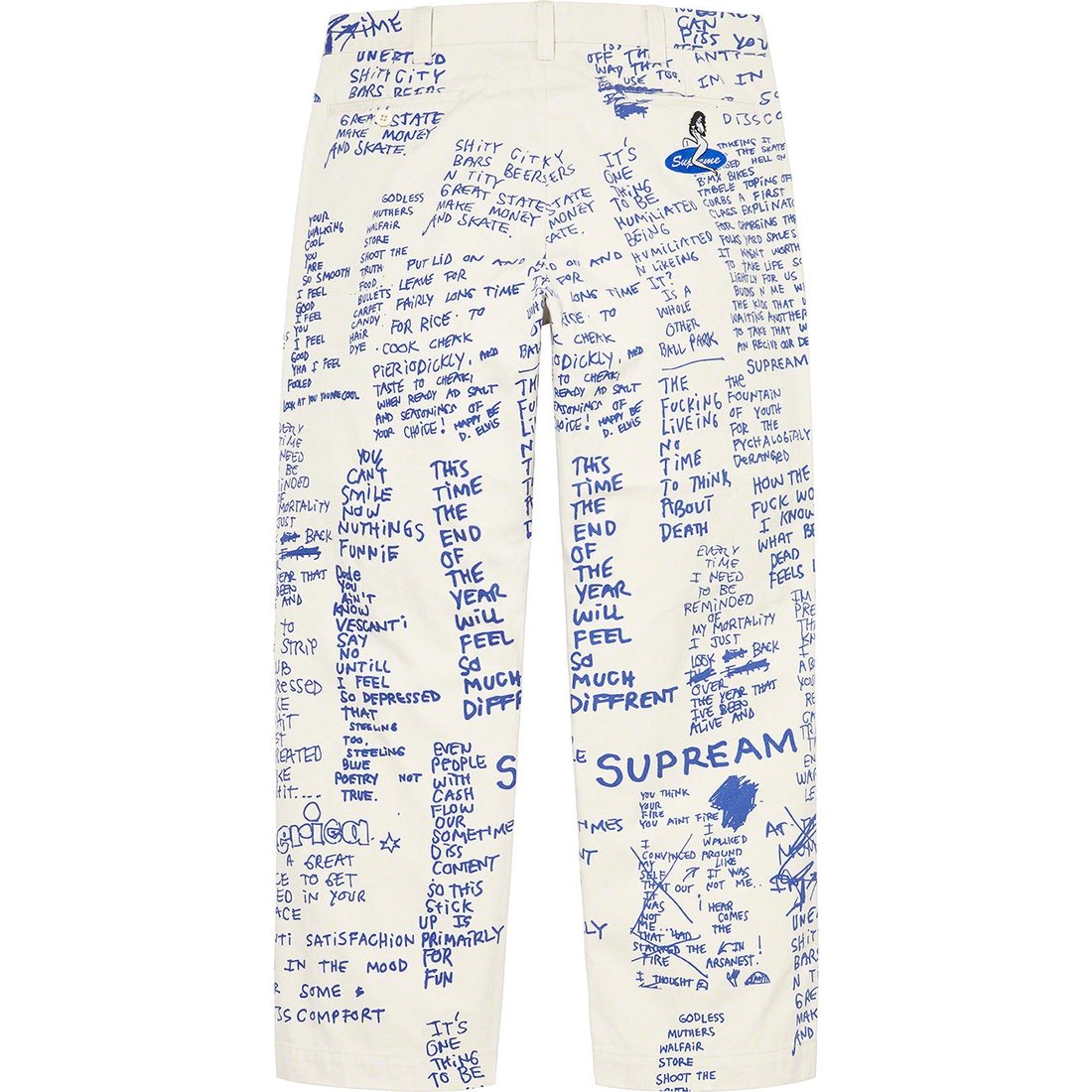 Details on Gonz Poems Chino Pant Stone from spring summer
                                                    2023 (Price is $168)