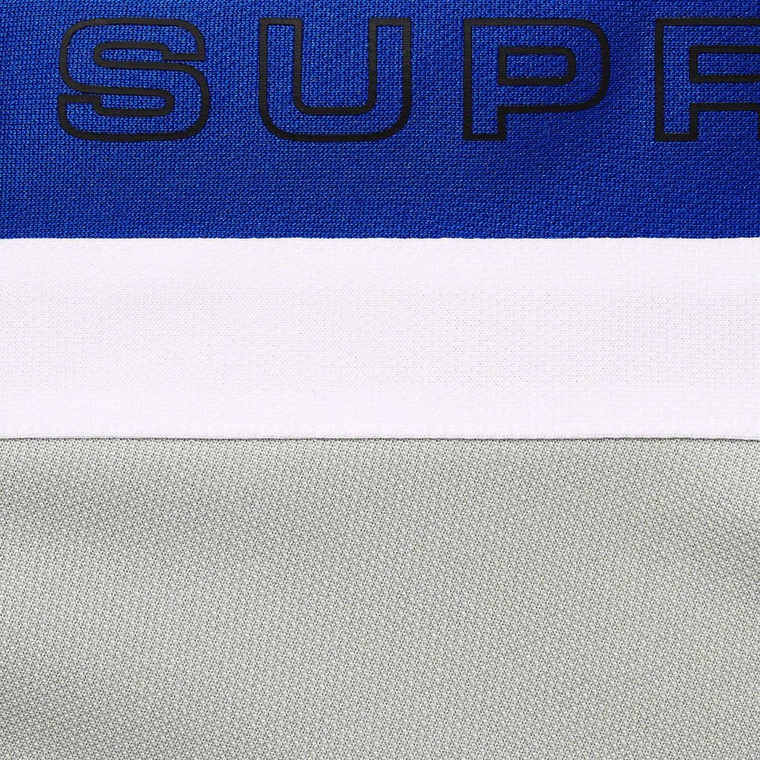 Details on Supreme Umbro Snap Sleeve Jacket Light Grey from spring summer
                                                    2023 (Price is $188)