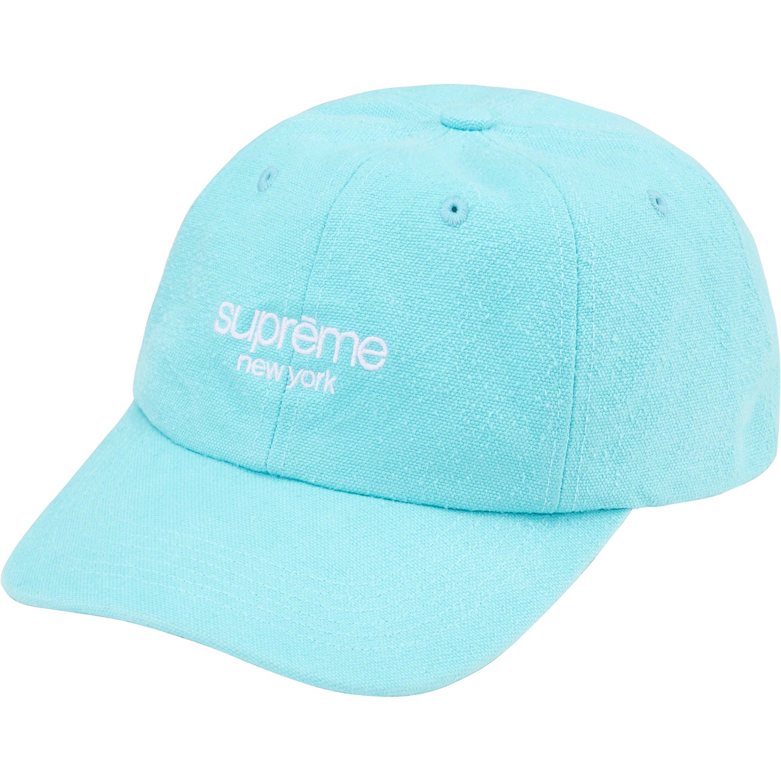 Details on Classic Logo 6-Panel Light Blue from spring summer 2023 (Price is $54)
