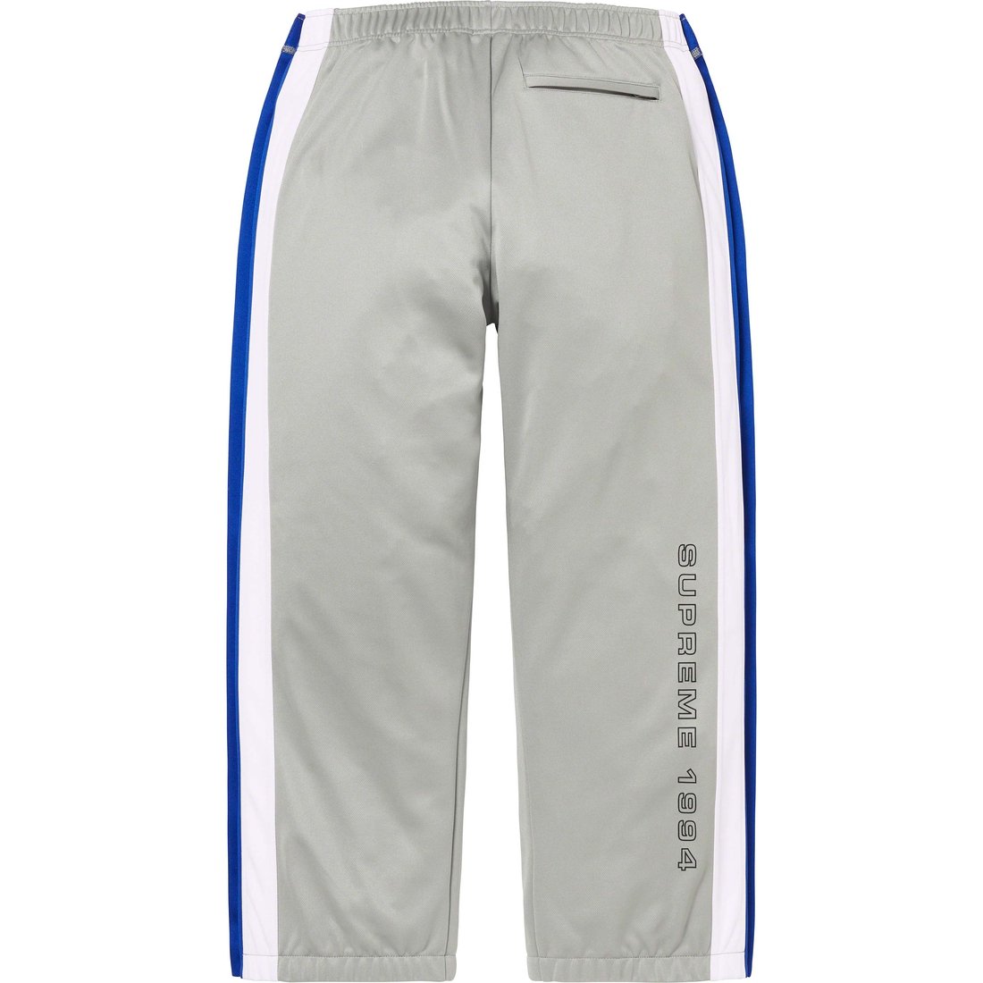 Details on Supreme Umbro Break-Away Track Pant Light Grey from spring summer 2023 (Price is $168)