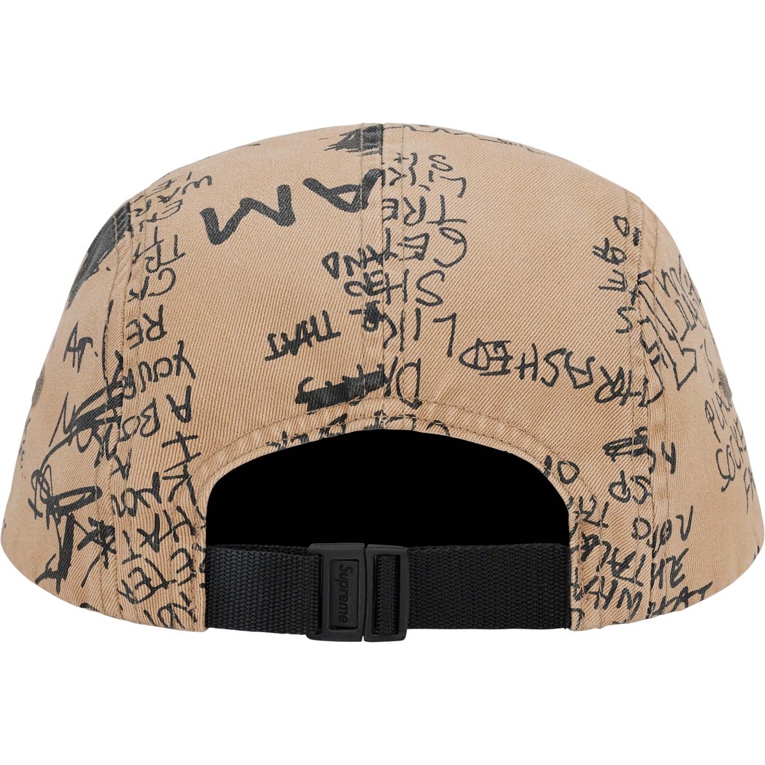 Details on Gonz Poems Camp Cap Khaki from spring summer 2023 (Price is $48)