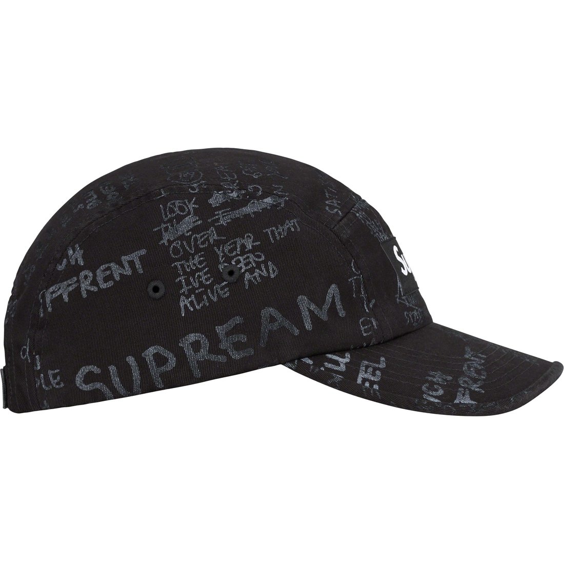 Details on Gonz Poems Camp Cap Black from spring summer
                                                    2023 (Price is $48)