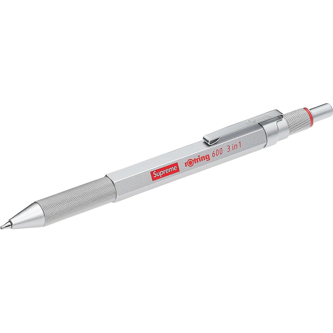 Details on Supreme rOtring 600 3-in-1 Silver from spring summer
                                                    2023 (Price is $58)