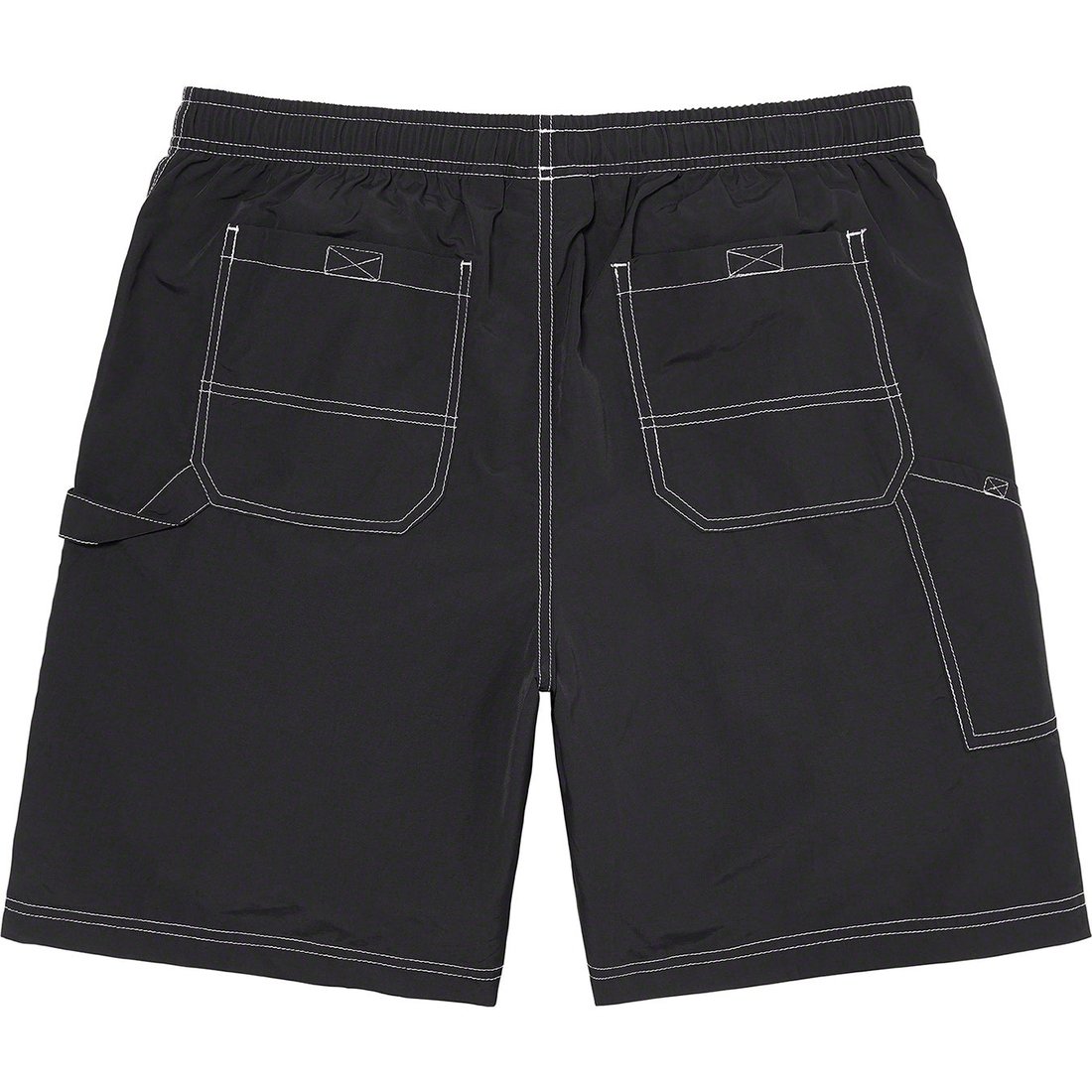 Details on Nylon Painter Short Black from spring summer
                                                    2023 (Price is $110)