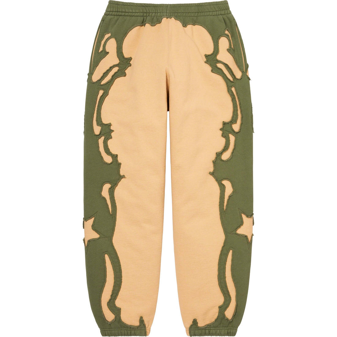Details on Western Cut Out Sweatpant Dark Tan from spring summer
                                                    2023 (Price is $168)