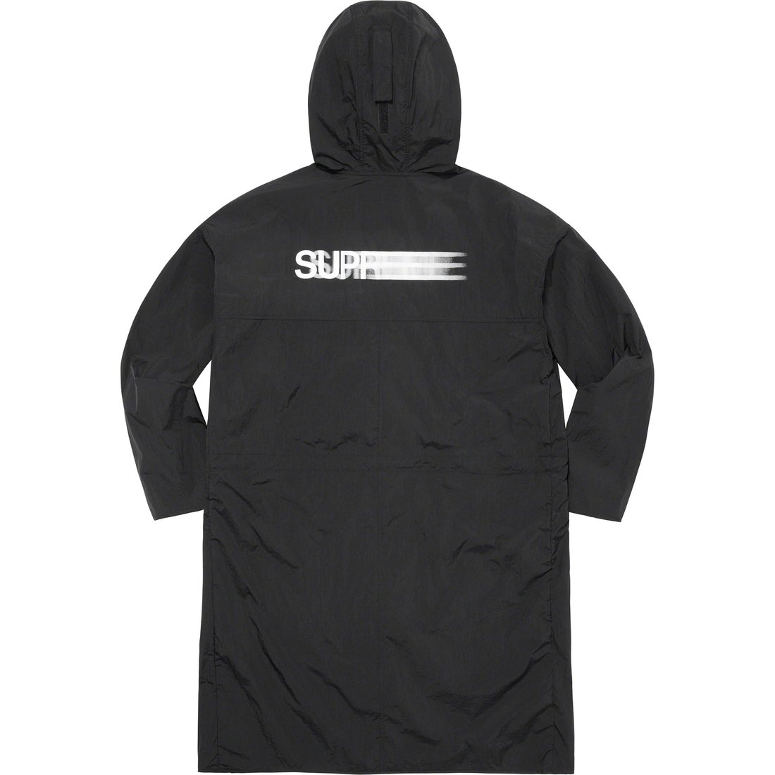 Details on Motion Logo Lightweight Parka Black from spring summer
                                                    2023 (Price is $198)