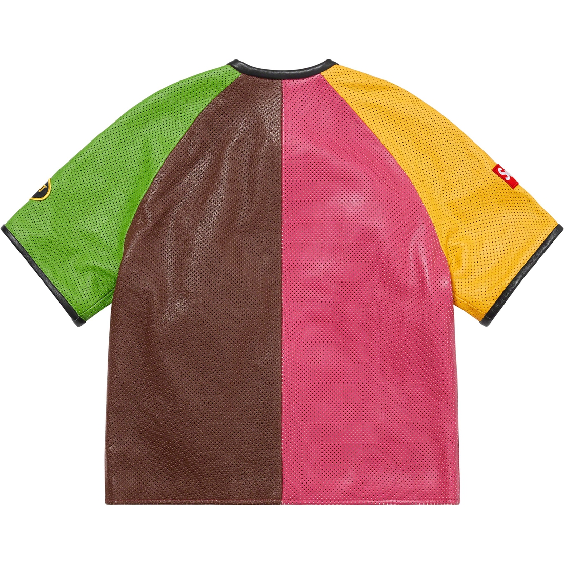 Details on Supreme Vanson Leathers S S Racing Jacket Multicolor from spring summer 2023 (Price is $698)