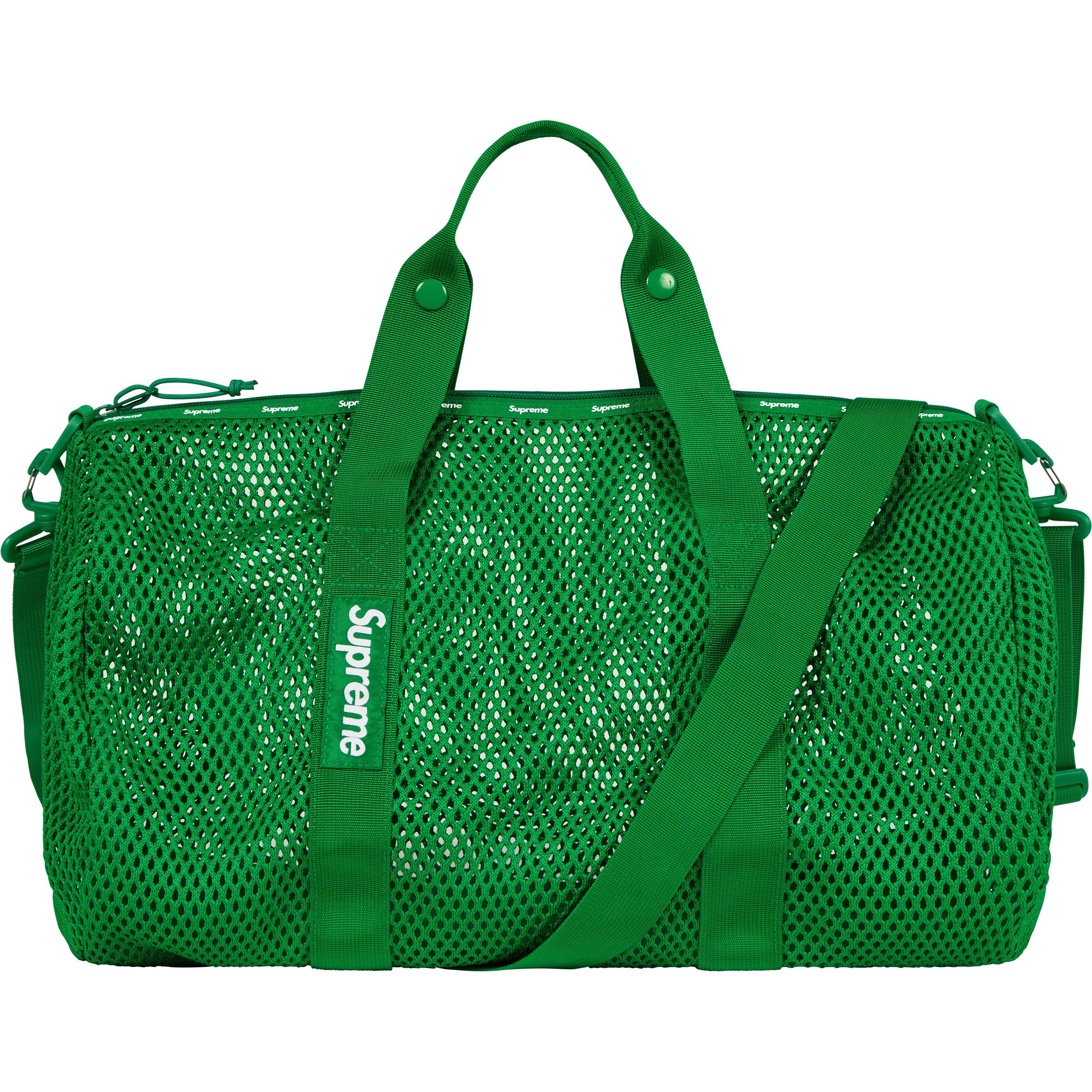 Supreme Mesh Duffle Bag White SS23 - Buy and Sell – SOLE SERIOUSS