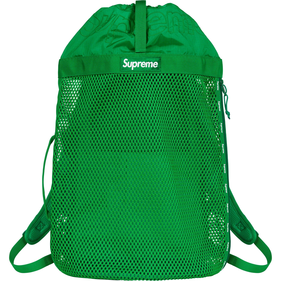 Supreme Mesh Small Backpack White