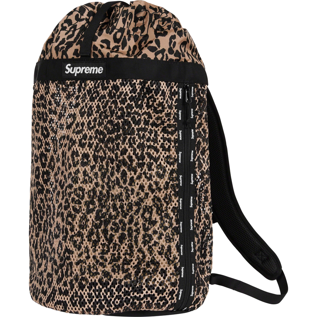 Details on Mesh Backpack Leopard from spring summer
                                                    2023 (Price is $118)