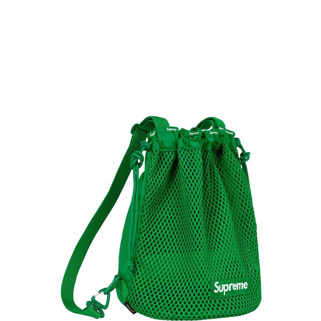 Details on Mesh Small Backpack Green from spring summer
                                                    2023 (Price is $78)