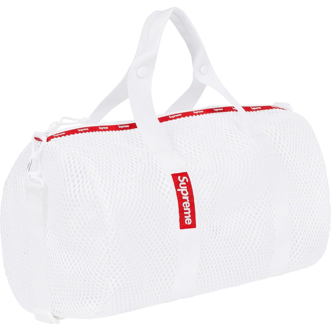 Details on Mesh Duffle Bag White from spring summer
                                                    2023 (Price is $118)