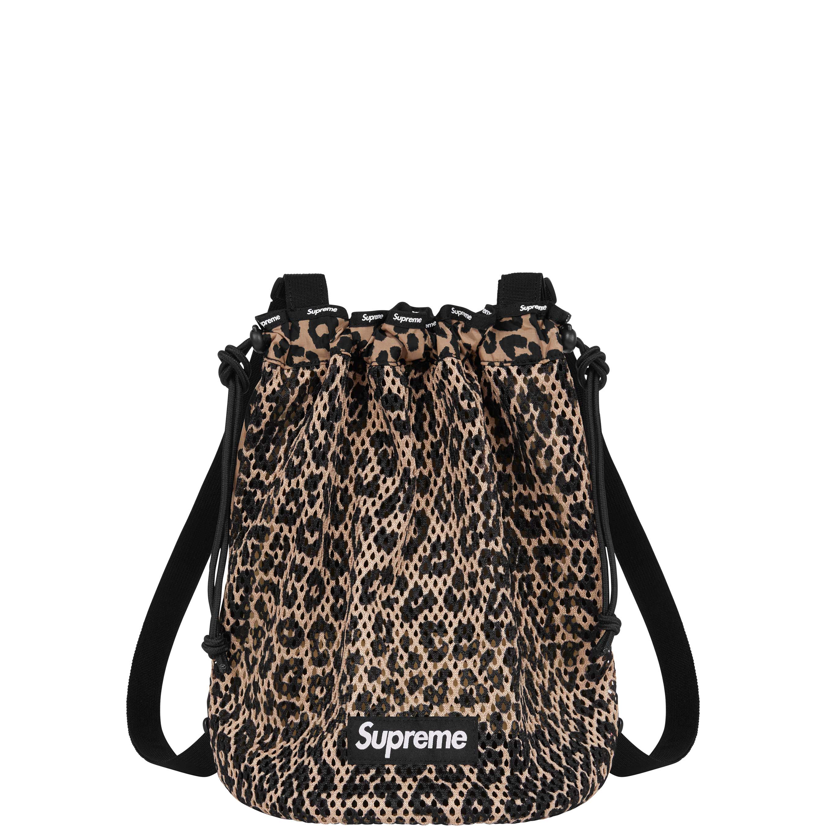 Supreme★シュプリーム・Mesh Backpack Leopard