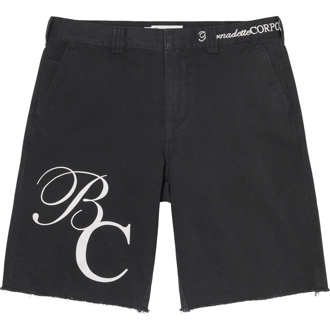 Details on Supreme Bernadette Corporation Work Short Black from spring summer
                                                    2023 (Price is $138)