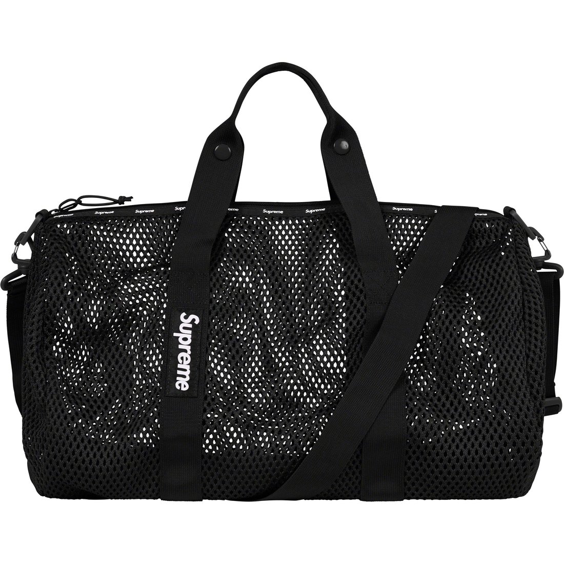 Details on Mesh Duffle Bag Black from spring summer
                                                    2023 (Price is $118)