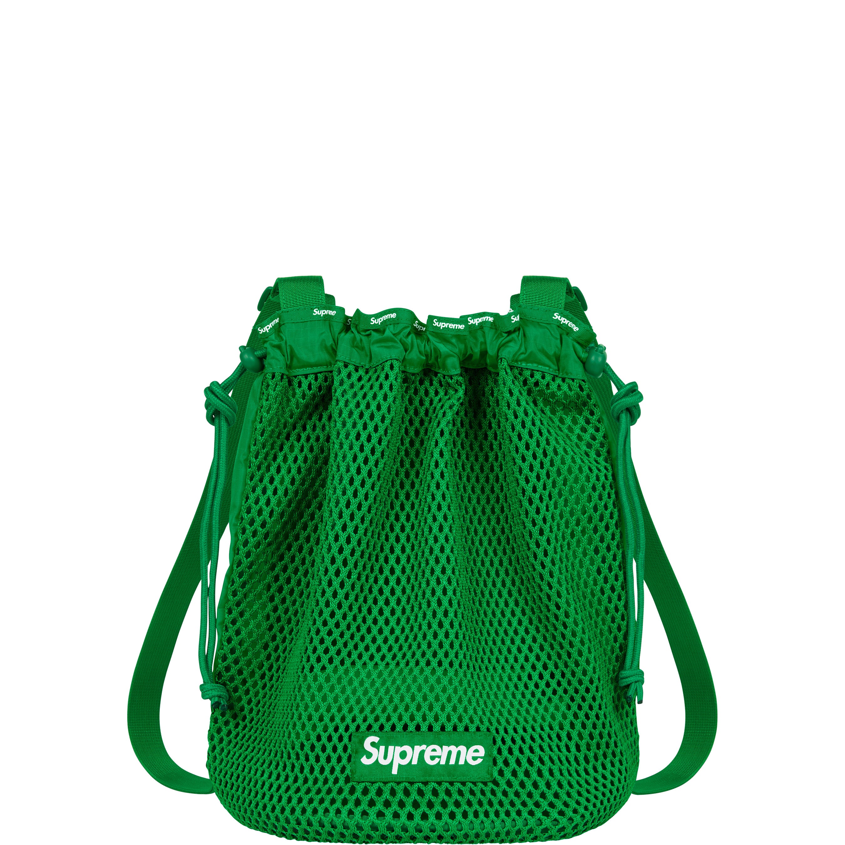 Supreme Mesh Small Backpack Green, 42% OFF