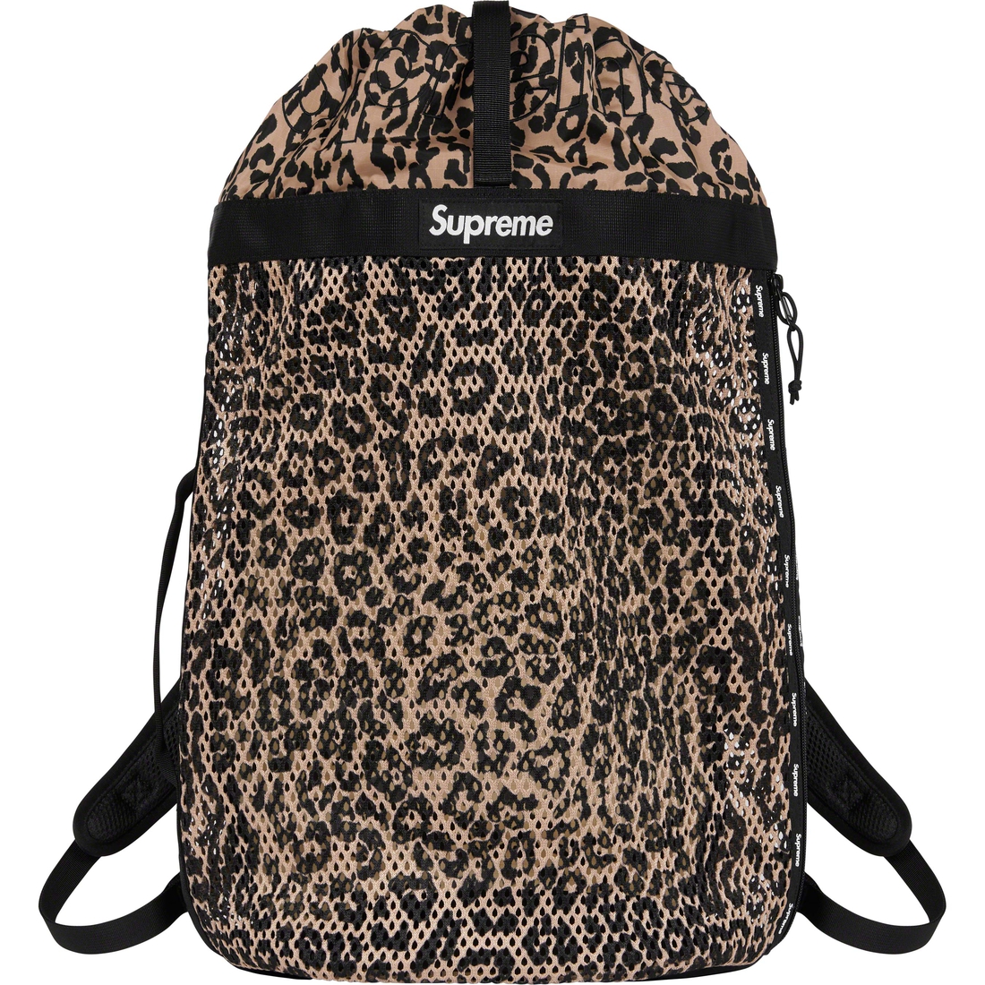 Details on Mesh Backpack Leopard from spring summer
                                                    2023 (Price is $118)