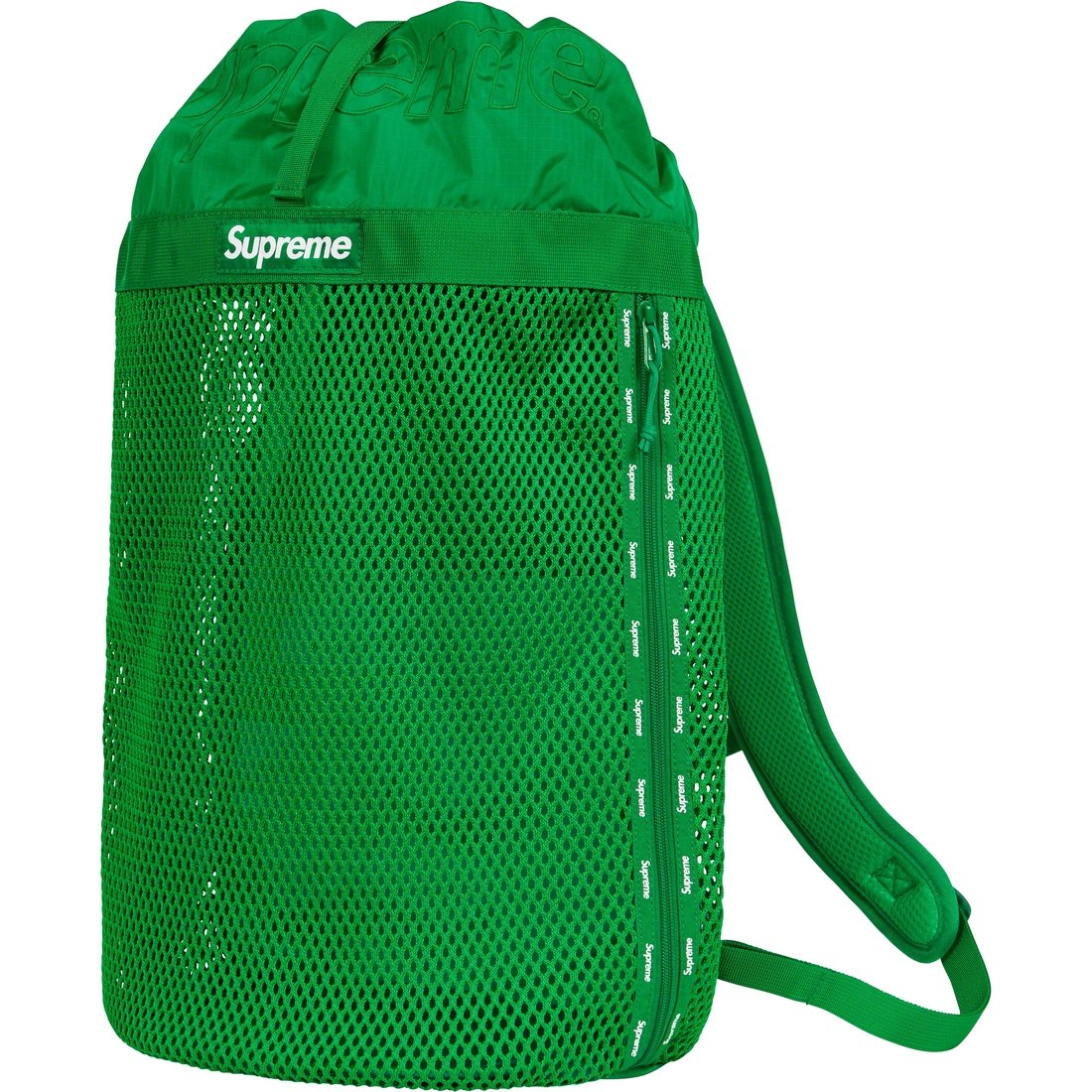 Details on Mesh Backpack Green from spring summer
                                                    2023 (Price is $118)