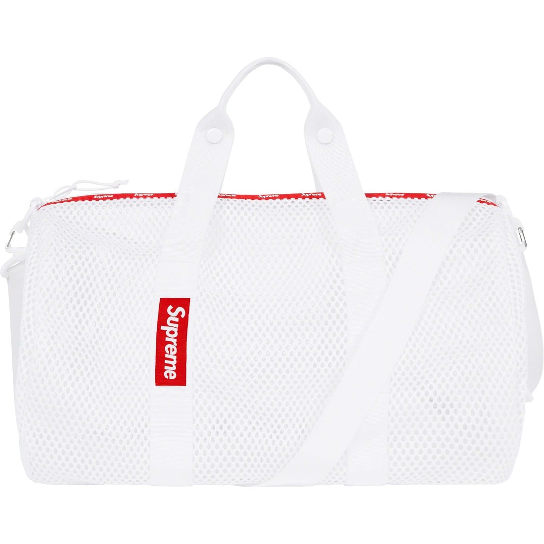 Details on Mesh Duffle Bag White from spring summer
                                                    2023 (Price is $118)