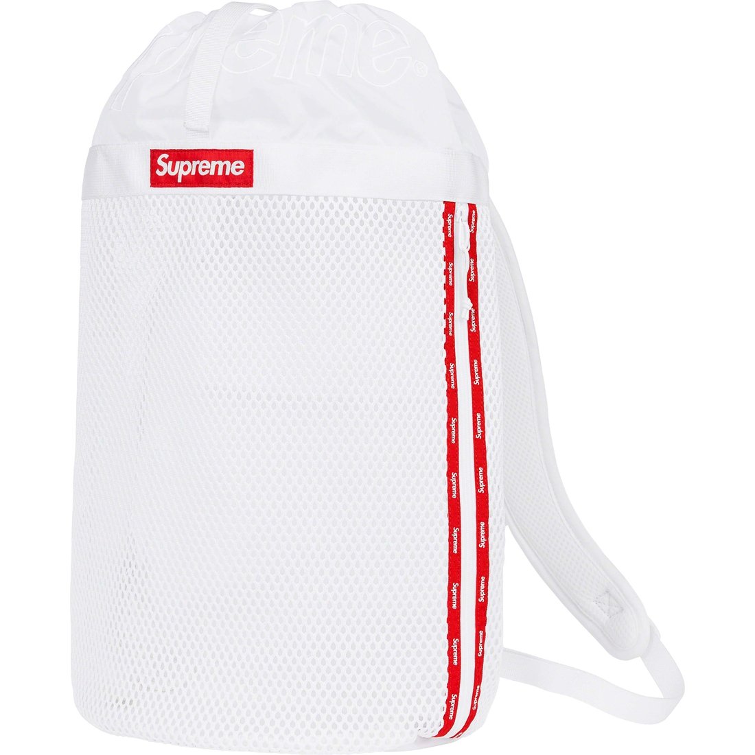 Details on Mesh Backpack White from spring summer
                                                    2023 (Price is $118)