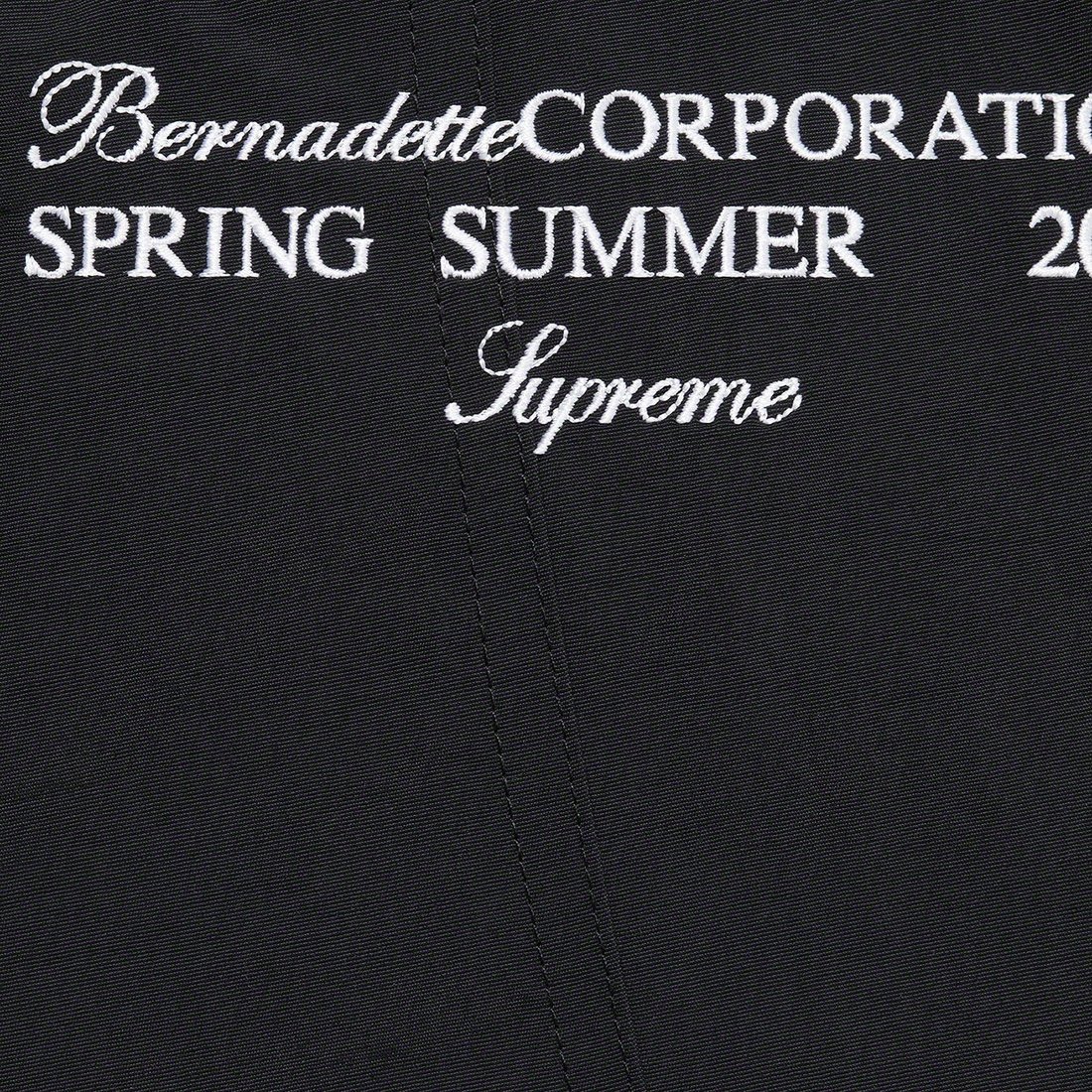Details on Supreme Bernadette Corporation Track Pant Black from spring summer
                                                    2023 (Price is $158)