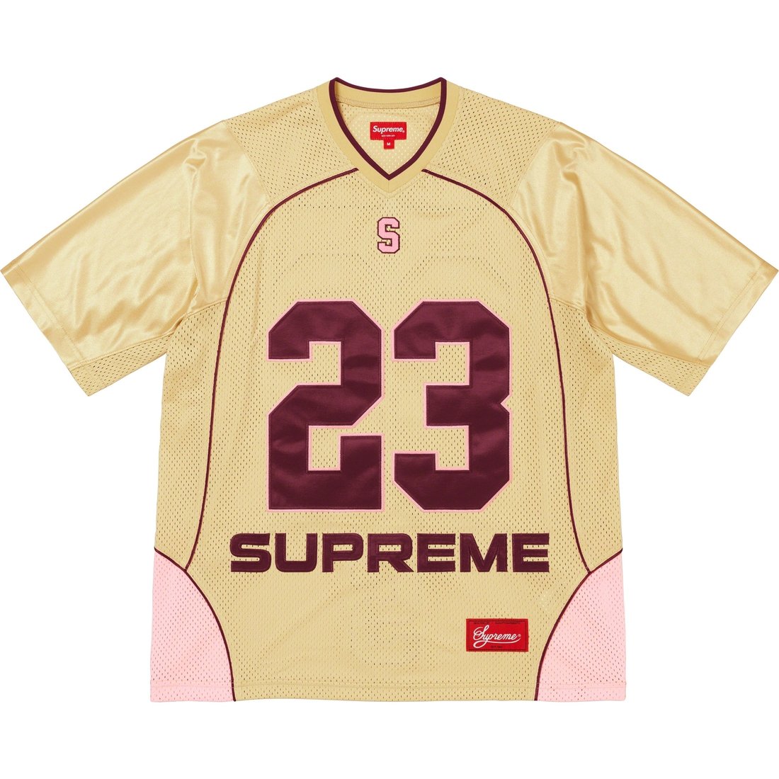 Details on Perfect Season Football Jersey Gold from spring summer
                                                    2023 (Price is $118)