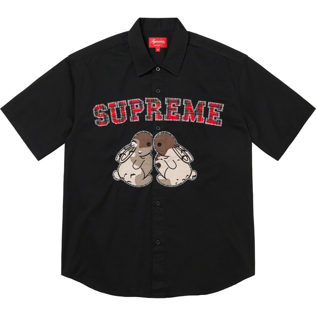 Details on Bunnies S S Work Shirt Black from spring summer
                                                    2023 (Price is $138)
