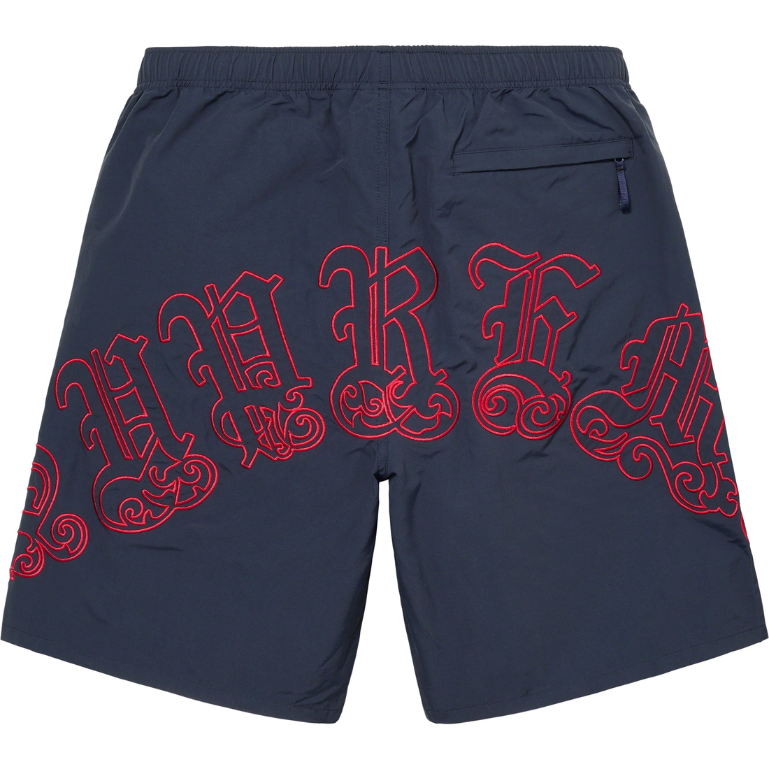 Details on Old English Nylon Short Navy from spring summer
                                                    2023 (Price is $110)