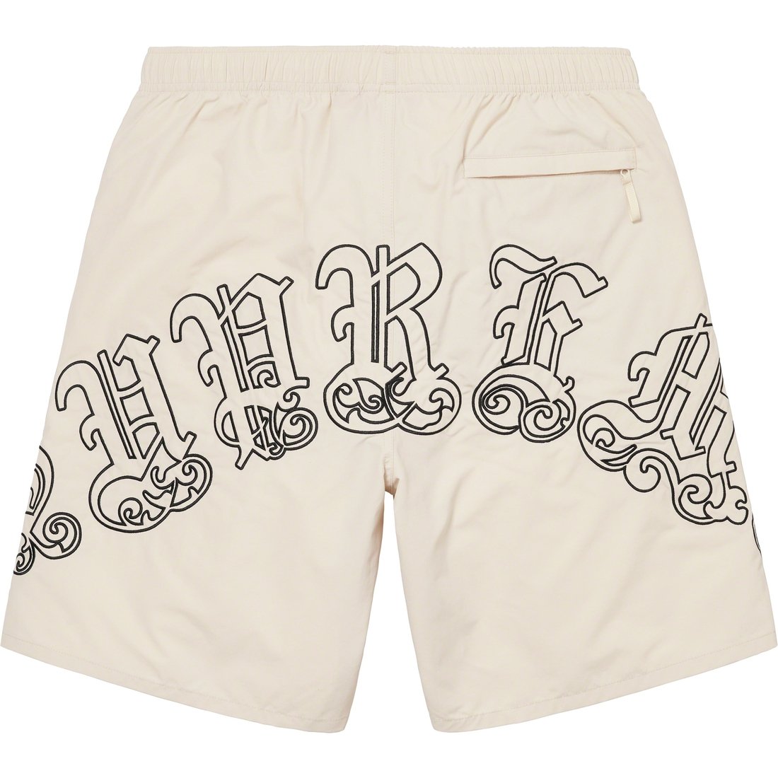 Details on Old English Nylon Short Stone from spring summer
                                                    2023 (Price is $110)