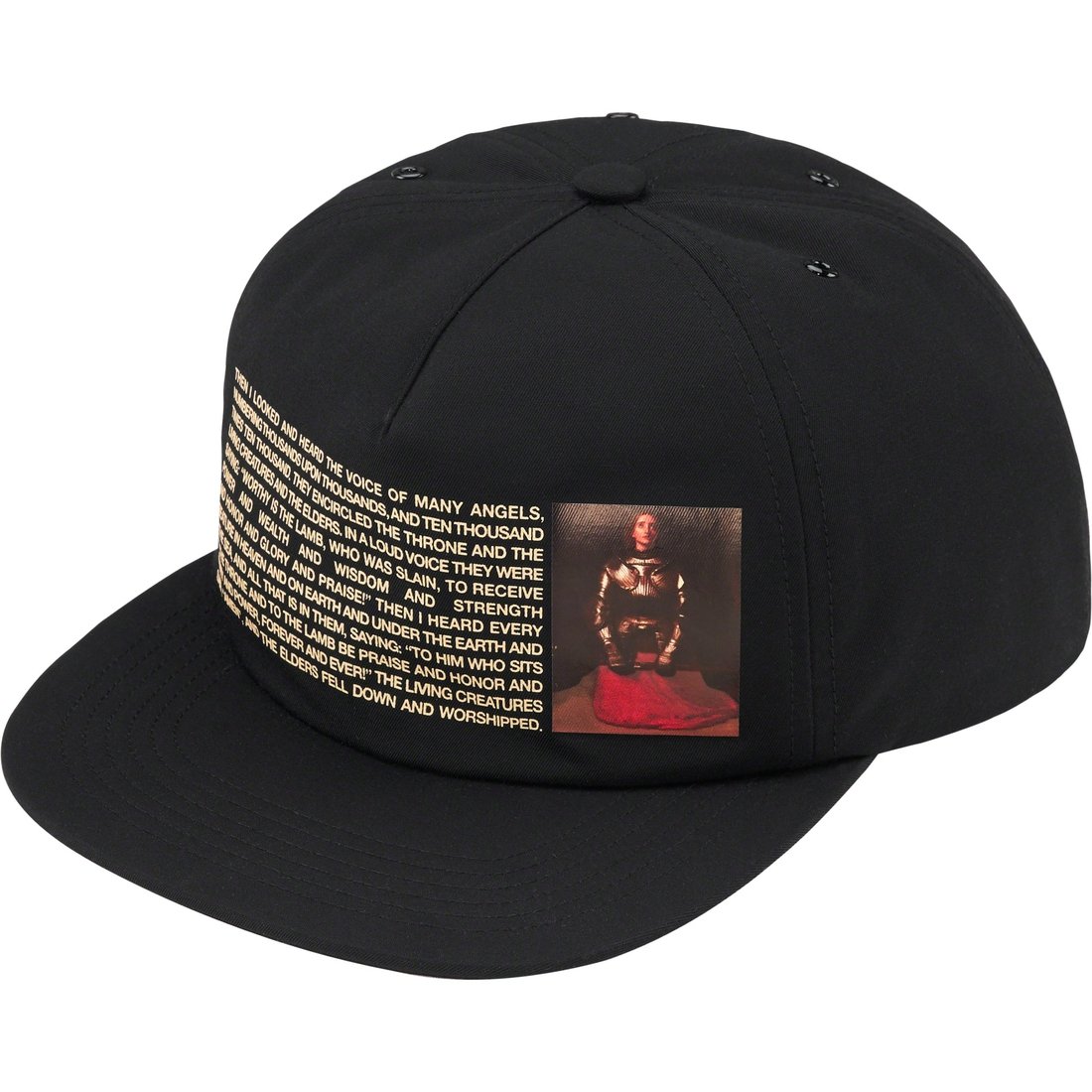 Details on Joan of Arc 5-Panel Black from spring summer
                                                    2023 (Price is $48)