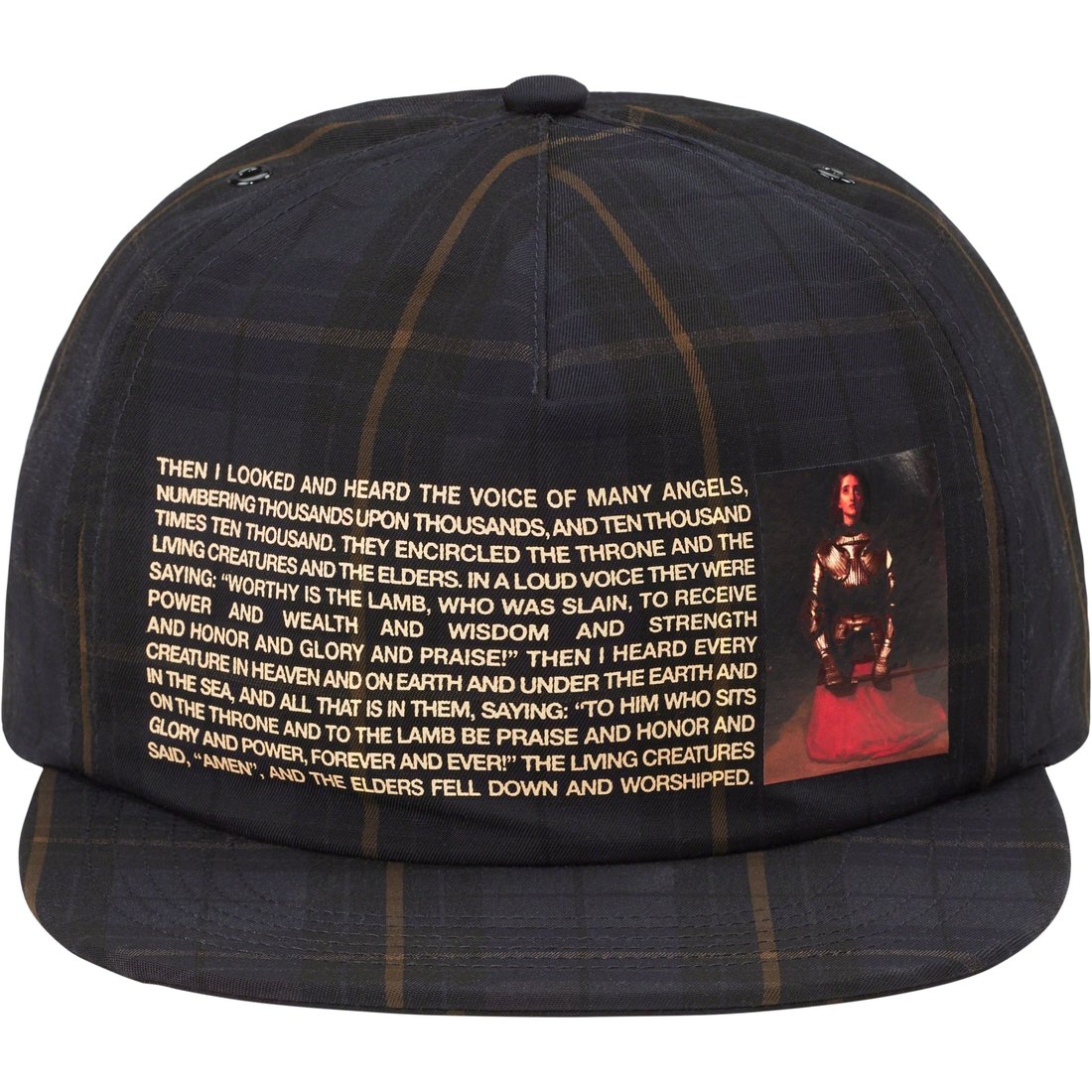 Details on Joan of Arc 5-Panel Blue Plaid from spring summer
                                                    2023 (Price is $48)