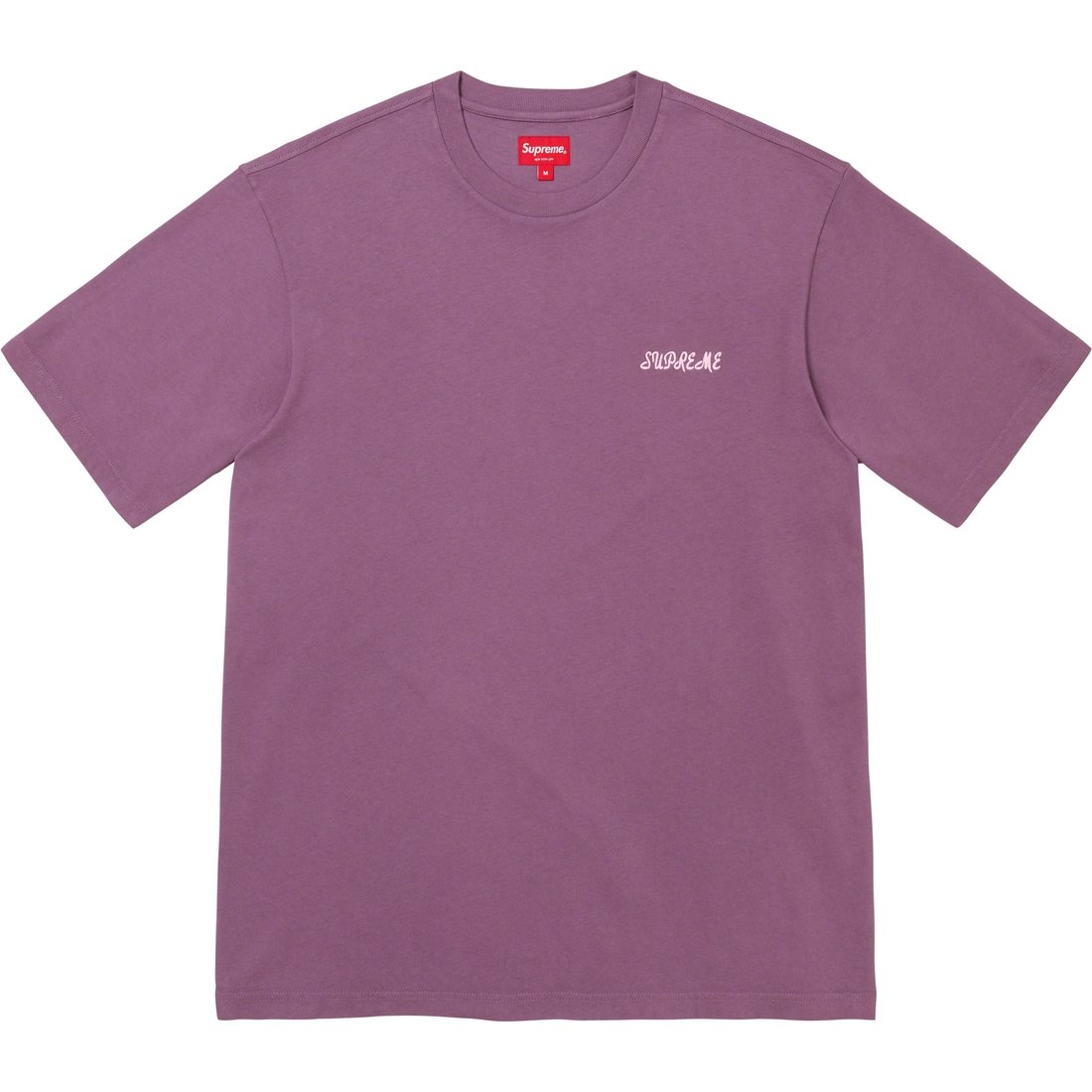 Details on Washed Script S S Top Purple from spring summer
                                                    2023 (Price is $54)