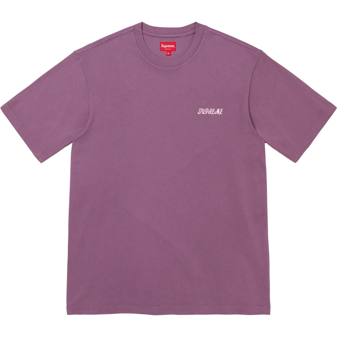 Supreme Washed Script S S Top (SS23) - Purple - $54