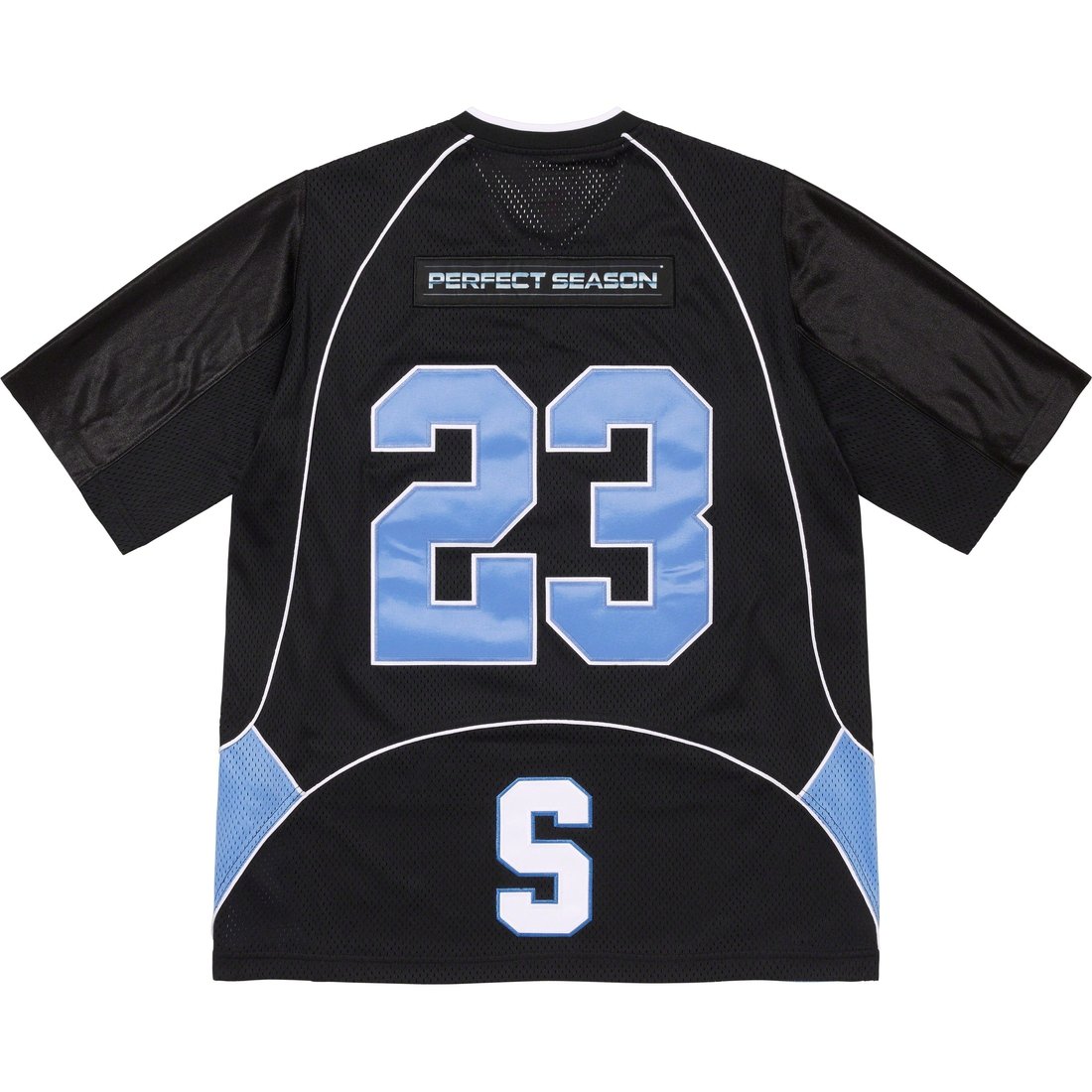 Details on Perfect Season Football Jersey Black from spring summer
                                                    2023 (Price is $118)