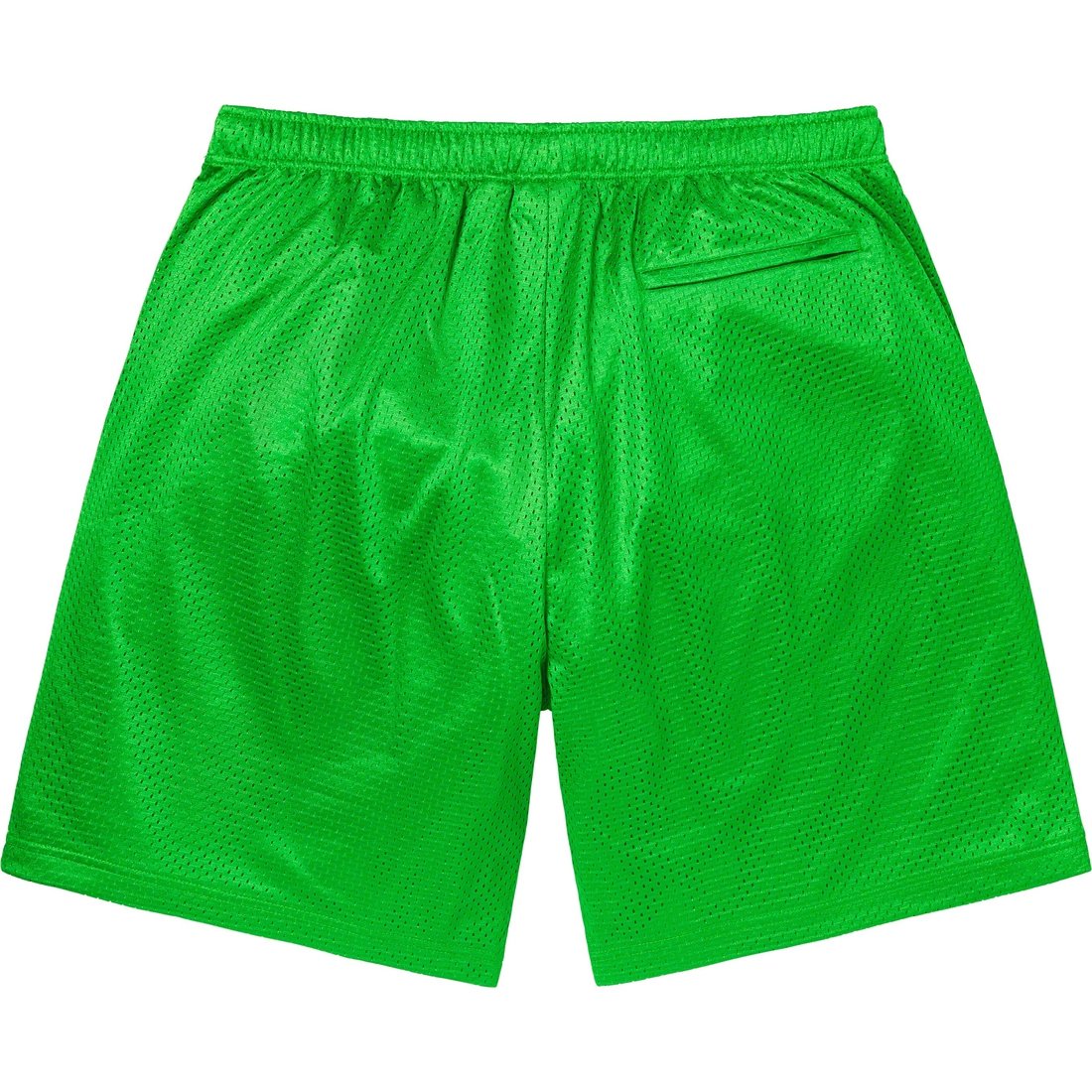 Details on Small Box Baggy Mesh Short Green from spring summer 2023 (Price is $88)