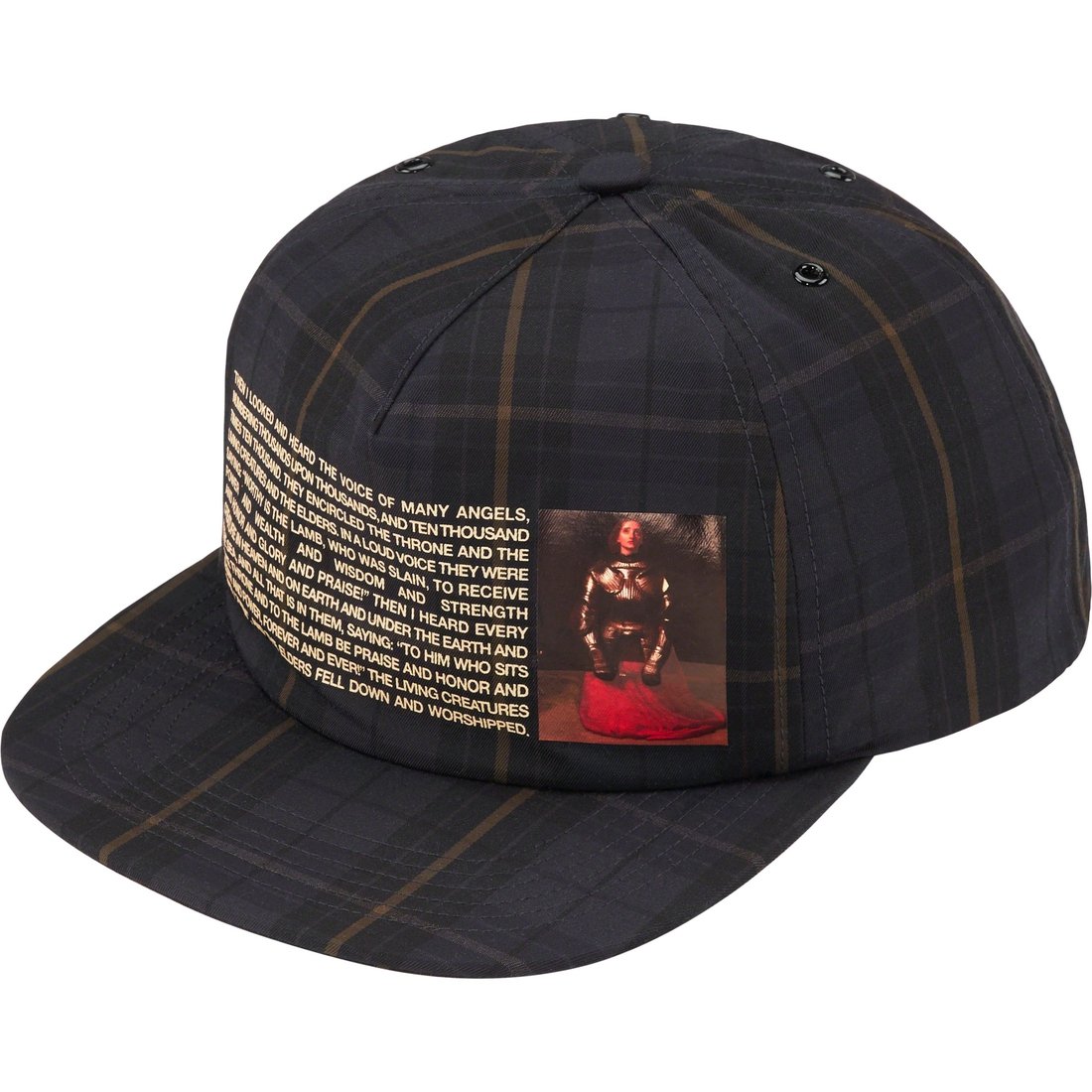 Details on Joan of Arc 5-Panel Blue Plaid from spring summer
                                                    2023 (Price is $48)
