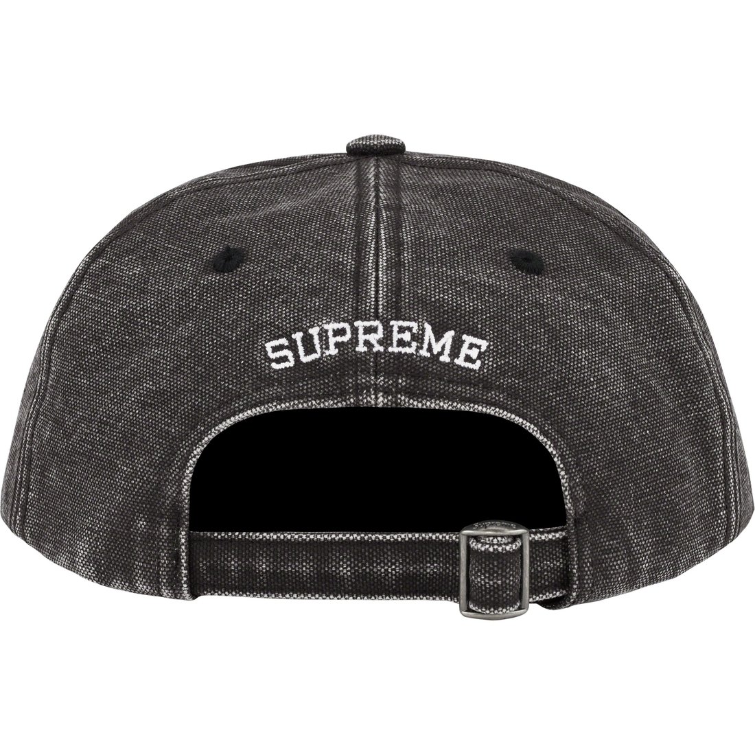 Details on Pigment Canvas S Logo 6-Panel Black from spring summer
                                                    2023 (Price is $48)