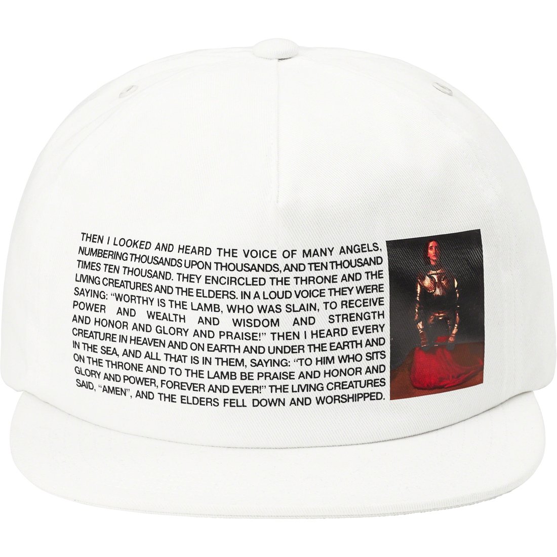 Details on Joan of Arc 5-Panel White from spring summer
                                                    2023 (Price is $48)