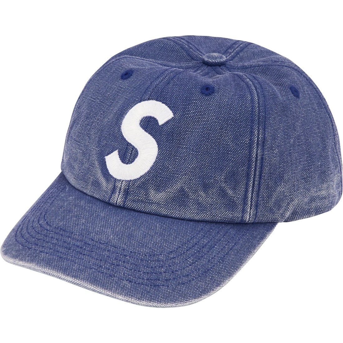 Details on Pigment Canvas S Logo 6-Panel Navy from spring summer
                                                    2023 (Price is $48)