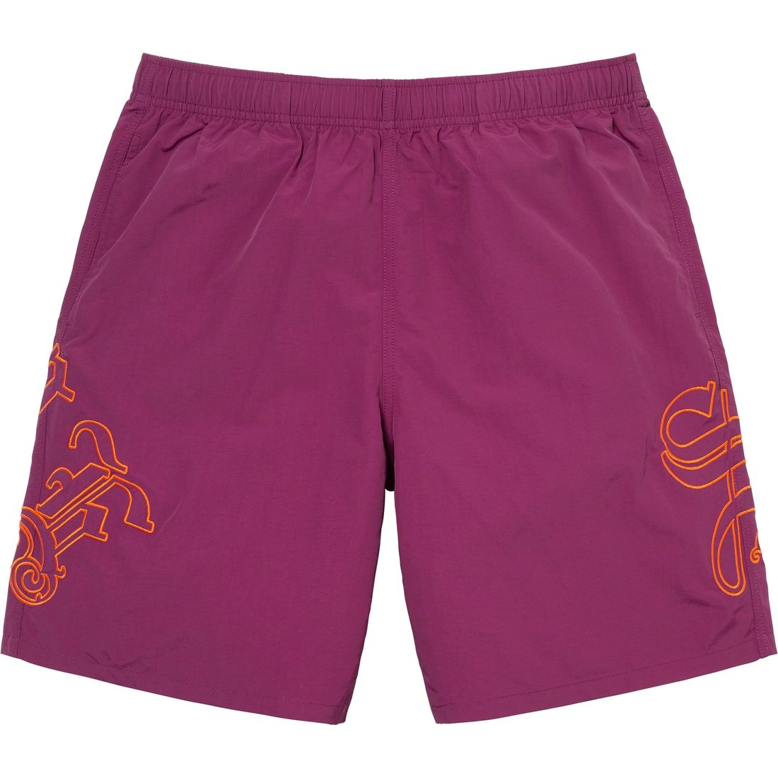 Details on Old English Nylon Short Plum from spring summer
                                                    2023 (Price is $110)