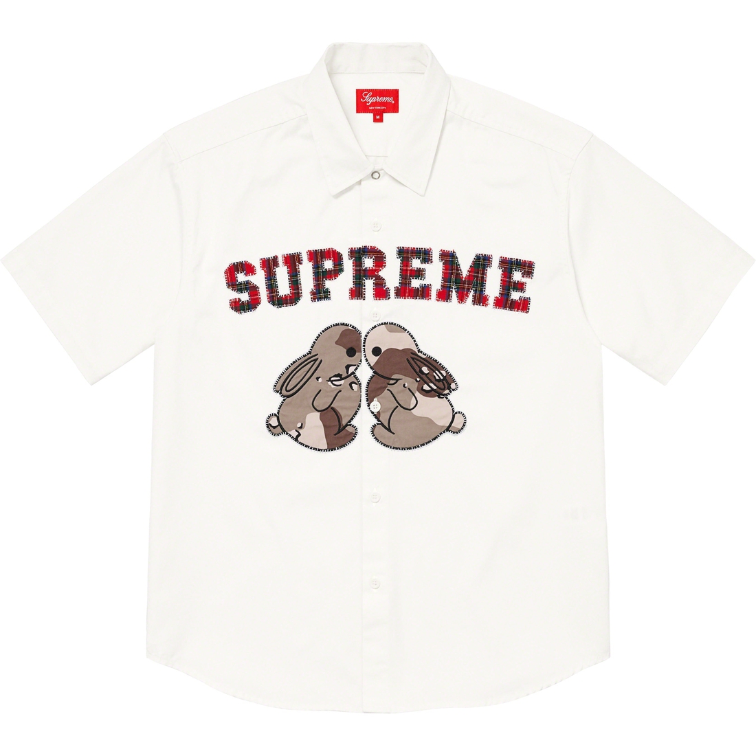 Details on Bunnies S S Work Shirt White from spring summer
                                                    2023 (Price is $138)