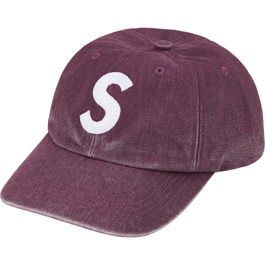 Details on Pigment Canvas S Logo 6-Panel Plum from spring summer
                                                    2023 (Price is $48)