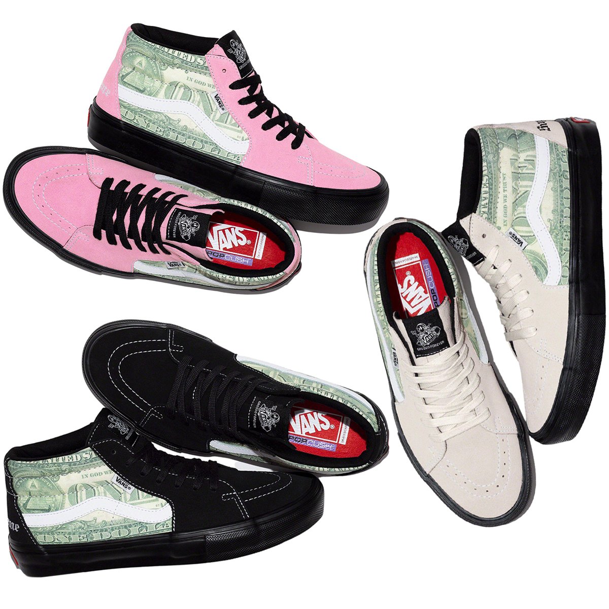 Vans Dollar Skate Grosso Mid - spring summer 2023 - Supreme