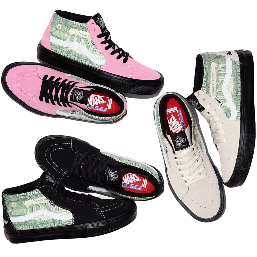 Supreme Supreme  Vans Dollar Skate Grosso Mid for spring summer 23 season