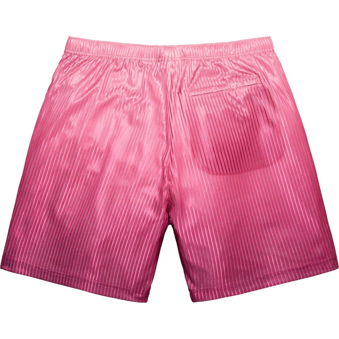 Details on Gradient Mesh Stripe Baggy Short Magenta from spring summer
                                                    2023 (Price is $98)