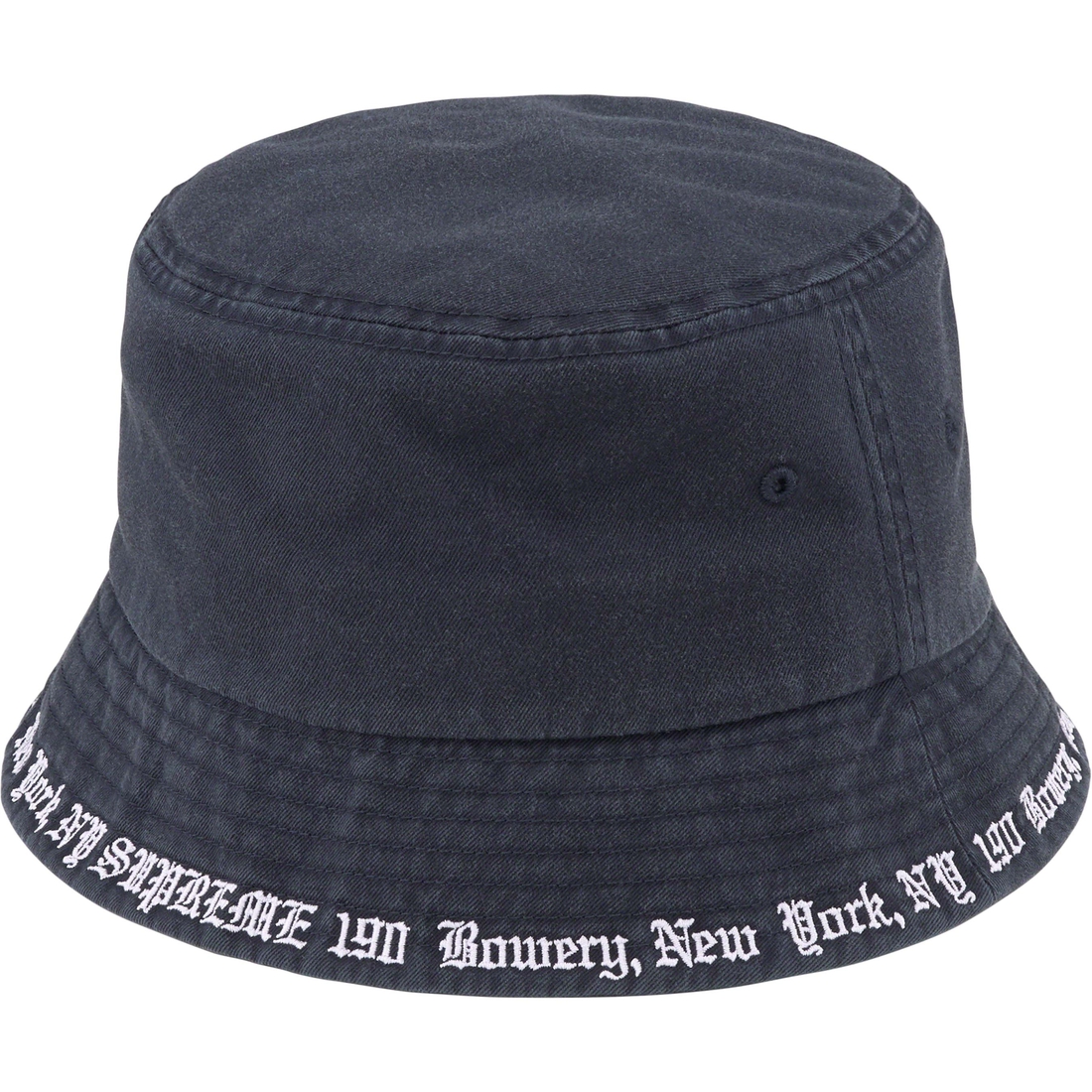 Details on Embroidered Brim Crusher Navy from spring summer
                                                    2023 (Price is $58)