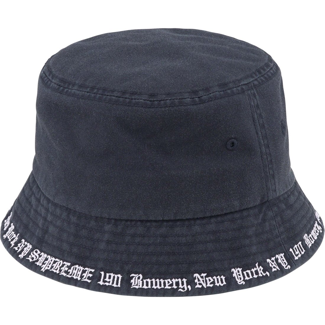 Details on Embroidered Brim Crusher Navy from spring summer
                                                    2023 (Price is $58)